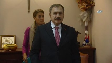 Bakan Eroğlu, Slovenyalı Mevkidaşı Zidan ile Bir Araya Geldi