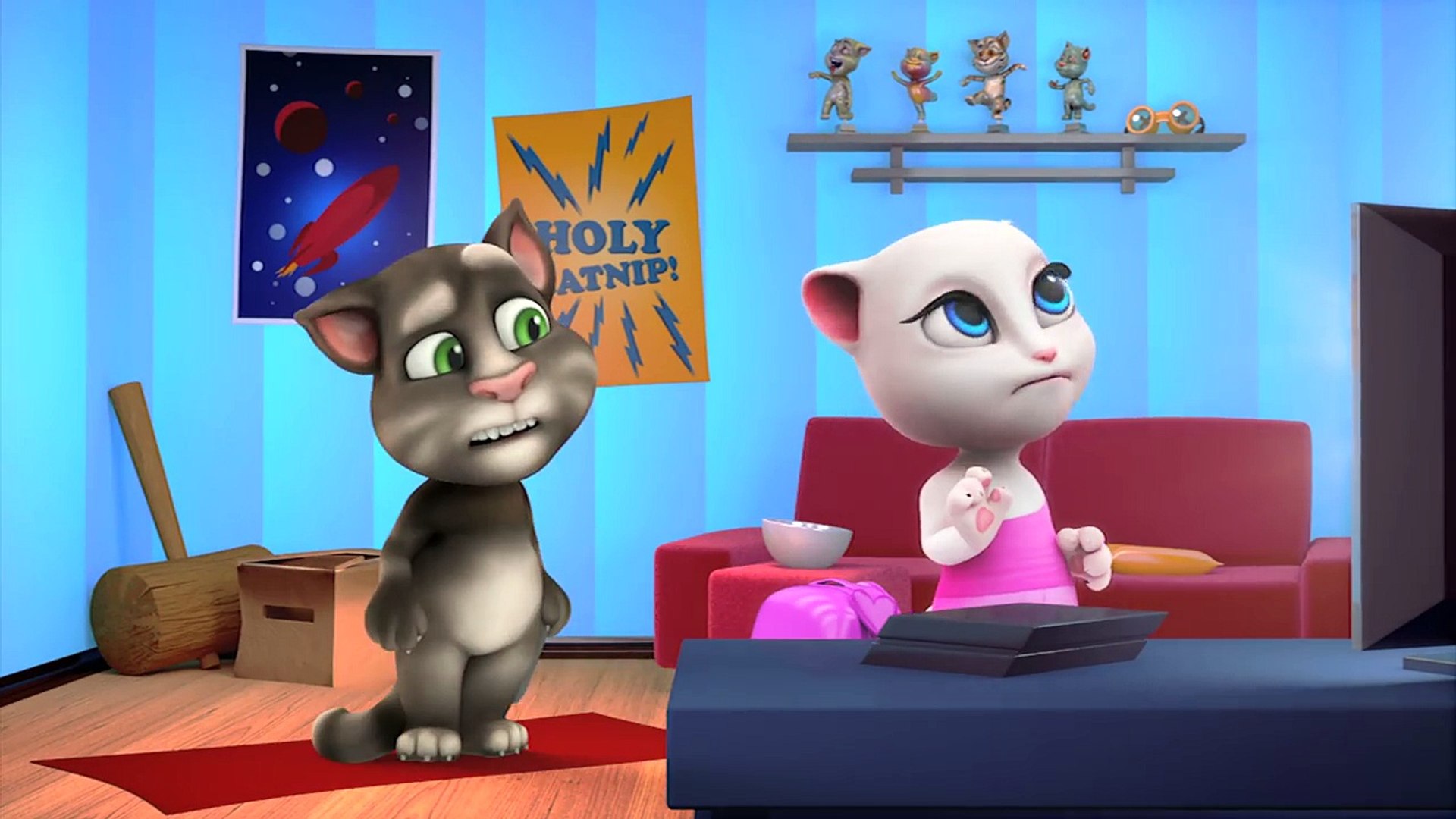 Talking Tom Shorts 12 - Who's the boss! - video Dailymotion