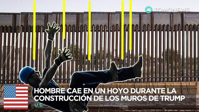 Accidente en el muro de Trump: Trabajador cae en un hoyo de 12 metros en Otay Mesa - TomoNews