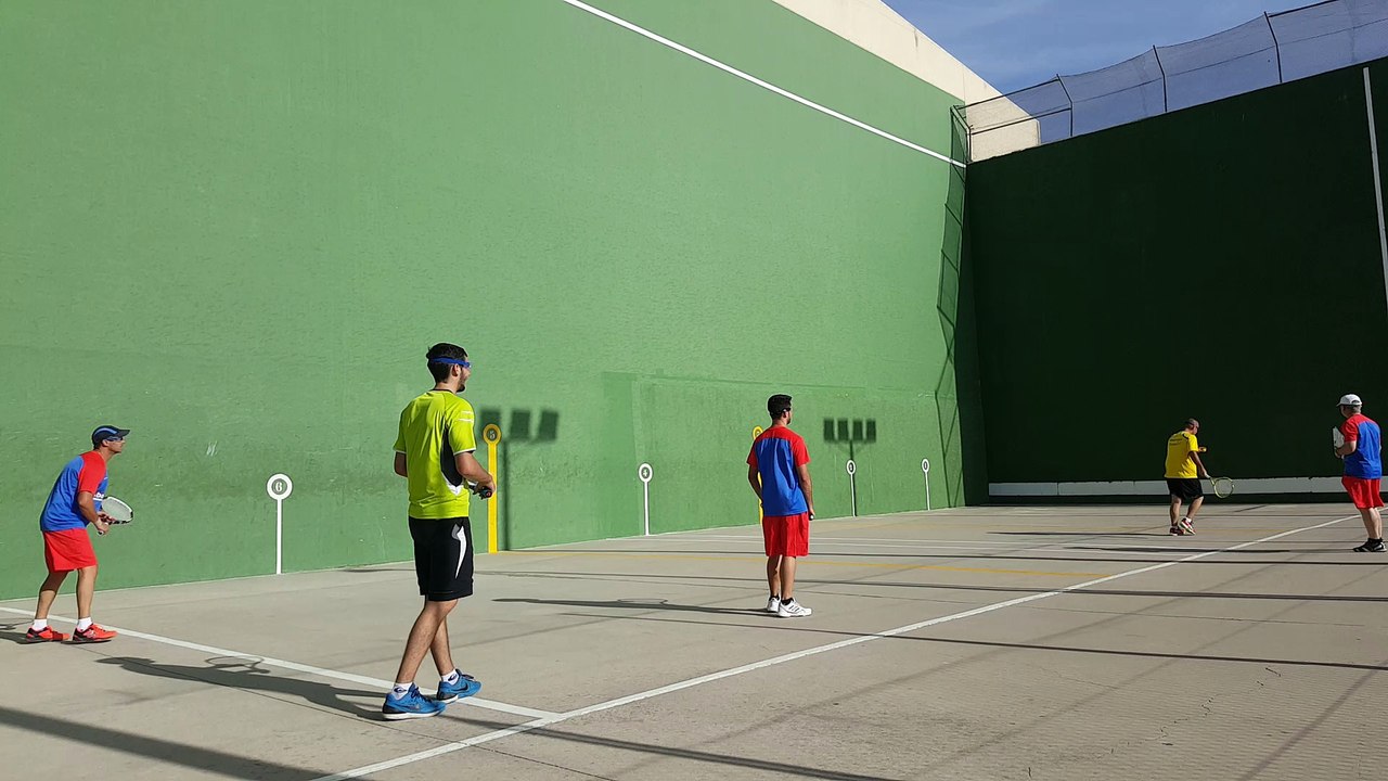 Frontenis 3ª división Rivas vs Colmenar de Oreja set 2 2ª partida