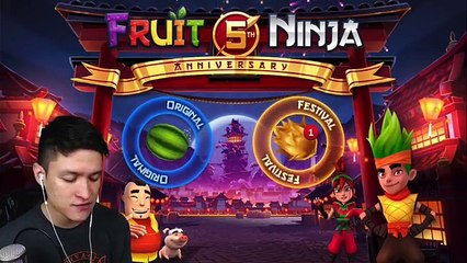 FRUIT NINJA – 5th Anniversary Edition!! (iPhone Gameplay)