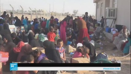 العراق: نزوح العشرات من مدينة الحويجة