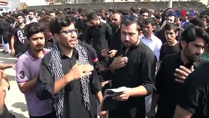 اسلام آباد میں نویں محرم کا مرکزی جلوس