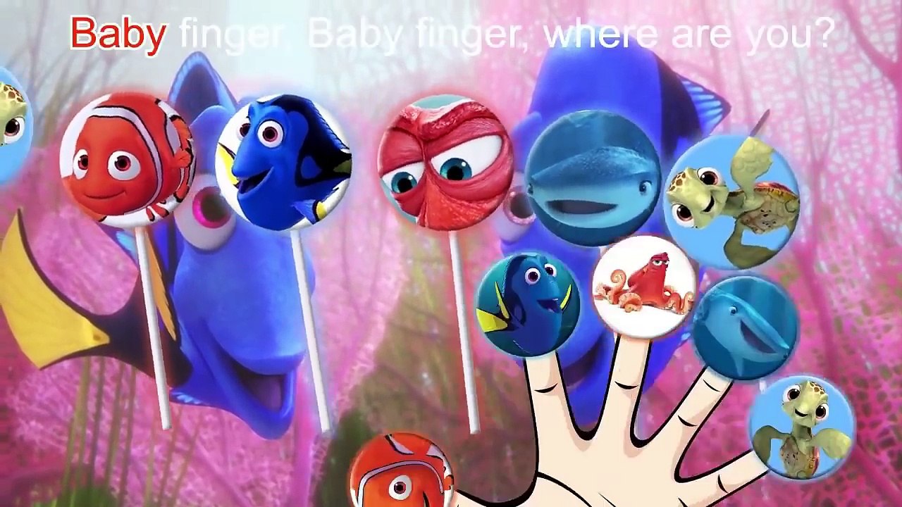 Toy Story kids songs Lollipop Finger Family / Nursery Rhymes