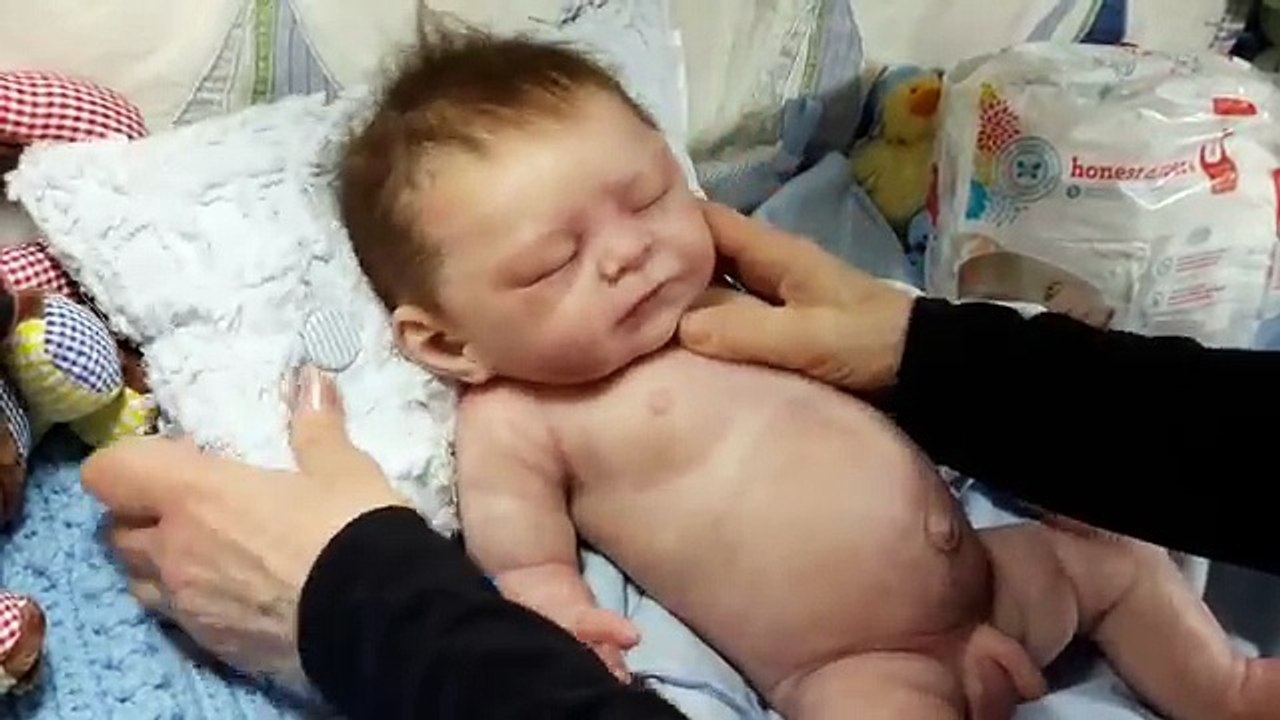 Full silicone reborn boy by Vikki Ebbeling