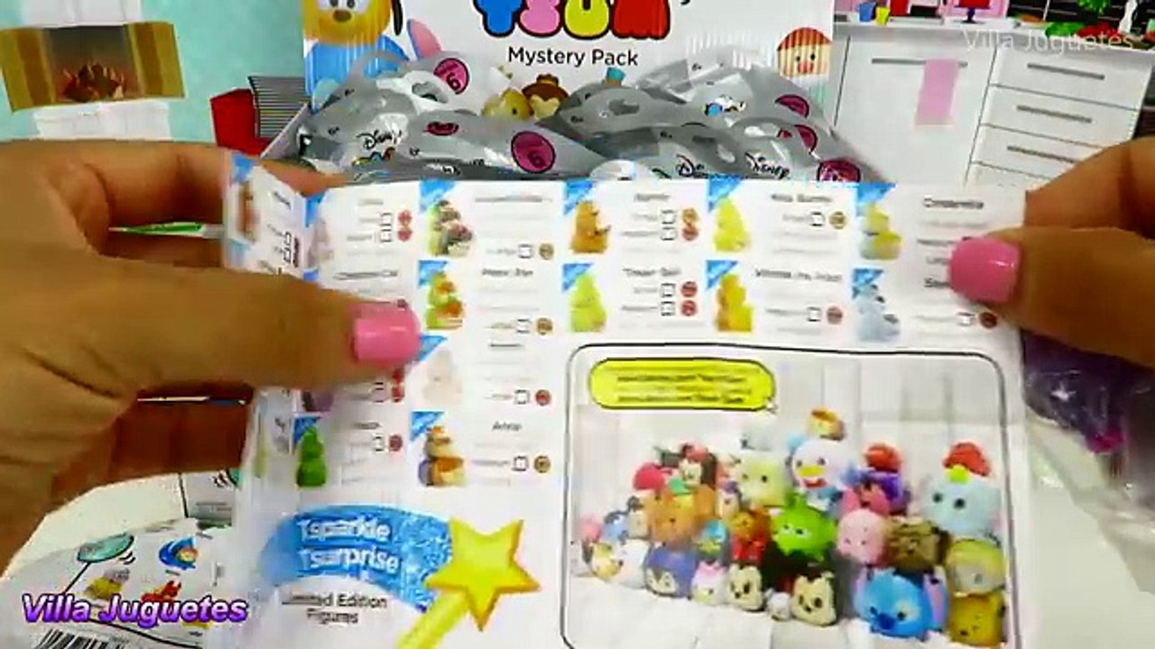 20 Bolsitas Sorpresa Tsum Tsum Serie 6 de Disney