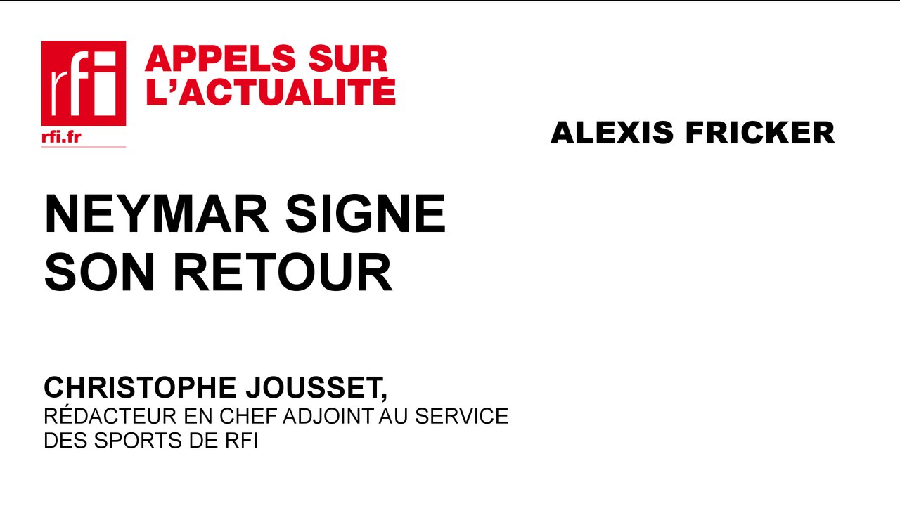 Neymar signe son retour