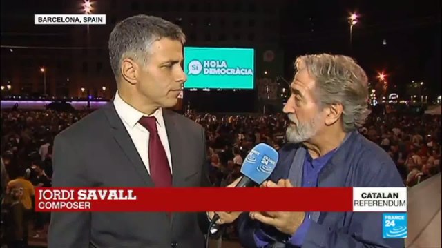 Catalan Referendum: This movement is not like Scotland''s, says composer Jordi Savall
