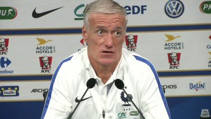 Foot - Elim. CM 2018 (H) - Bleus : Deschamps «Blaise reste Blaise»