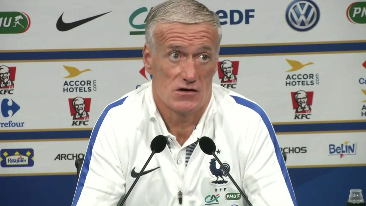Foot - Elim. CM 2018 (H) - Bleus : Deschamps «Blaise reste Blaise»