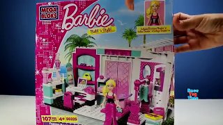 Barbie Fashion Boutique Shop Mega Bloks Building Set For Kids
