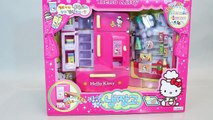 Hello Kitty Refrigerator Drinks Vending Machines Toy 헬로키티 냉장고 뽀로로 폴리 타요 또봇 카봇 장난감
