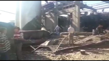 Söke'deki Fabrikada Patlama (1)