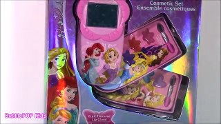 Disney PRINCESS Cupcake SURPRISES! SHOPKINS MLP! Disney Princess Lip Gloss SET! FUN