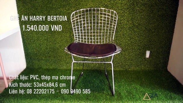 GHẾ ĂN HARRY BERTOIA, Nội thất nhập khẩu cao cấp giá sỉ tại Tp.HCM