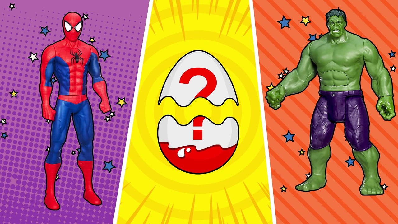Learn Colors with Hulk & Marvel Avengers. Colours for Kids Children Toddlers Babies