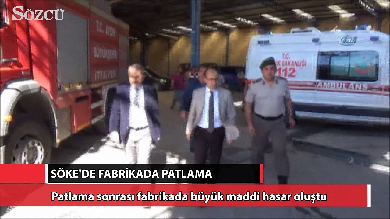 Fabrikada patlama