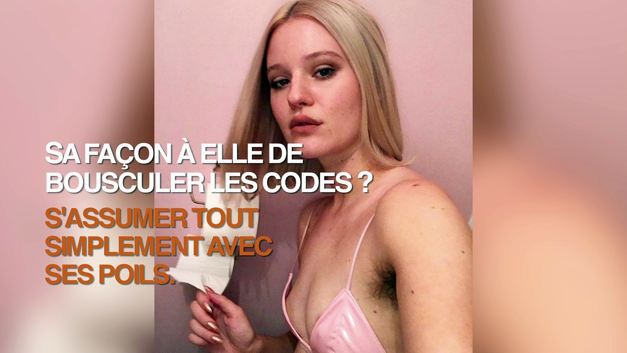 Adidas embauche un mannequin féminin poilu, et ça ne plaît vraiment pas à tout le monde