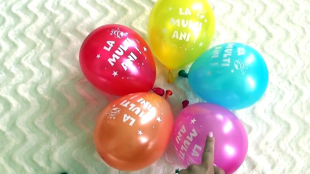 LEARN COLORS with Balloons - Babies Songs for Kids - Finger Family Nursery Rhymes for Childrens