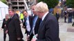 Boris Johnson arrives at Conservative Party conference