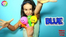 Bad BABY Finger Family - Learn Colors Real Babies Nursery Rhymes for Children Balloon Surprise Songs