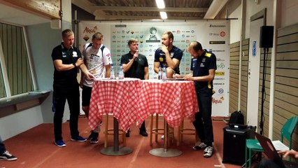 Akaavolley - Sampo Volley 1.10.17 - Lehdistötilaisuus - 720p