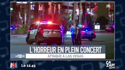 Les images glaçantes de la fusillade pendant un concert à Las Vegas