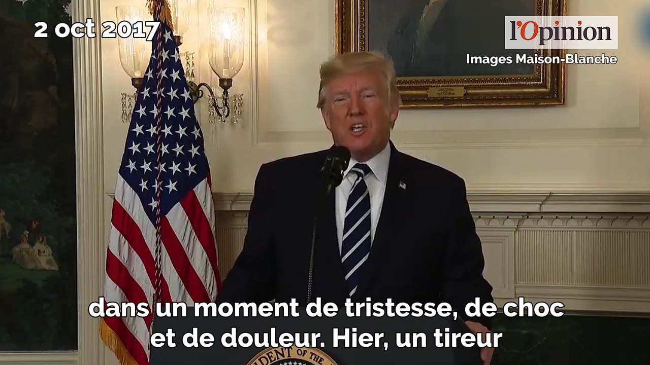 Las Vegas: Donald Trump dénonce un «acte maléfique»