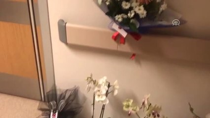 Minik Kartala Siyah Beyazlı Odada Karşılama