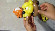 How To Adjust The Muzzle On Your Tiger Or Lion Balloon Animal (Balloon Twisting and Modeling #24.1)