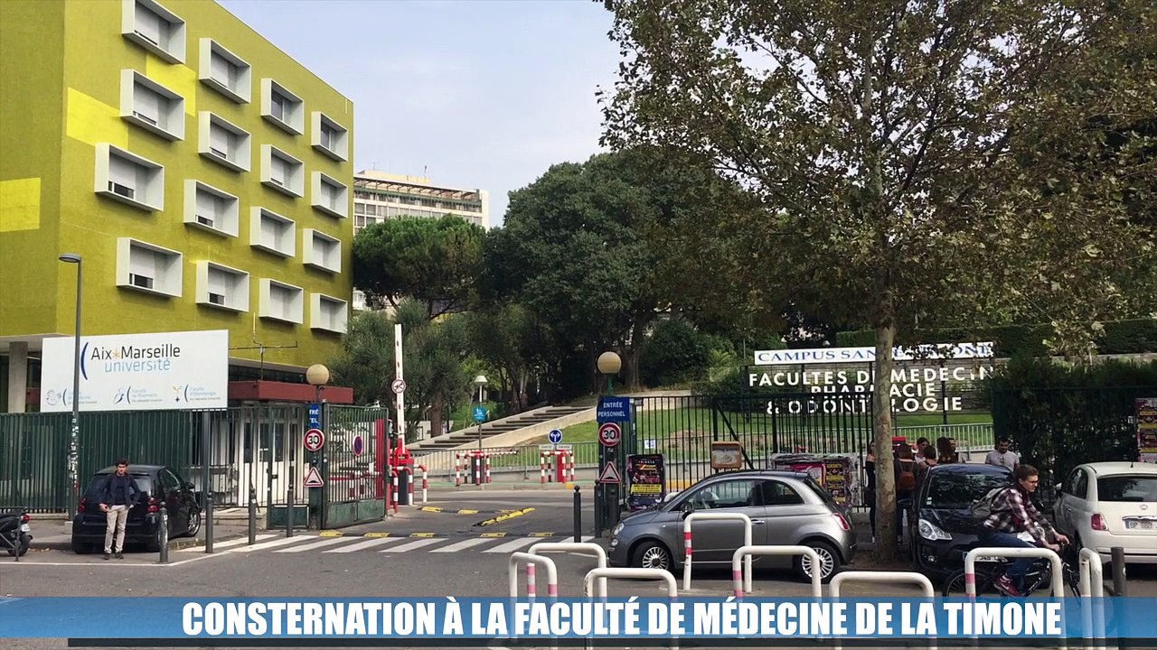 Consternation et tristesse à la faculté de médecine de la Timone