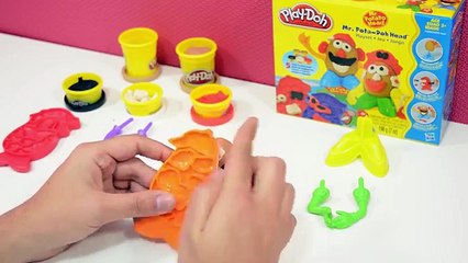 Massinha Play-Doh Portugues - Brinquedo Senhor Cabeça de Batata em Português - Turma kids