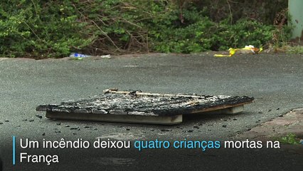 Incêndio deixa mortos na França