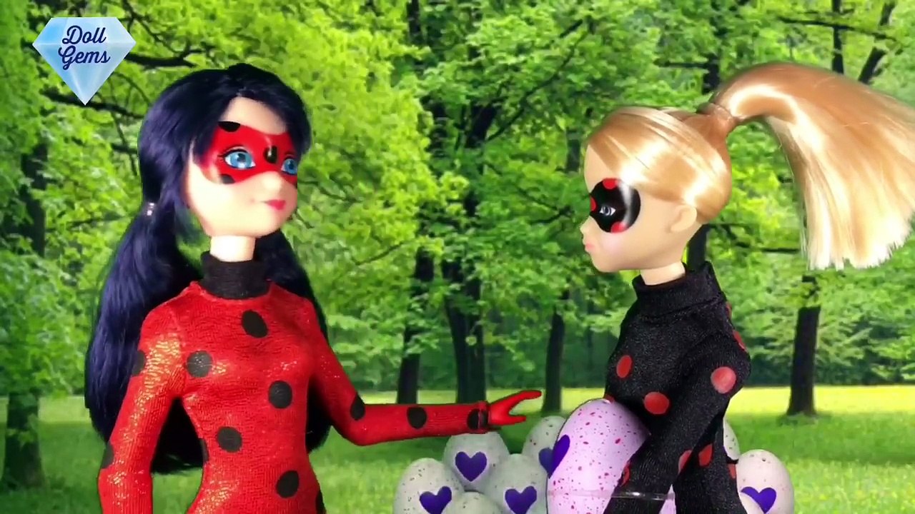 Ladybug Hatches Hatchimals CollEGGtibles Miraculous Doll Surprise eggs with Anti bug