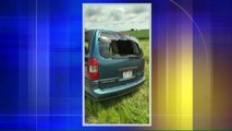 Family's Car Destroyed After Semi Wheels Fly Off Truck