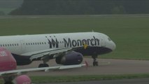 UK struggles to deal with stranded passengers after Monarch Airlines collapses