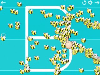 Writing Wizard App - Full Uppercase Alphabet (based on Zaner-Bloser block letters)