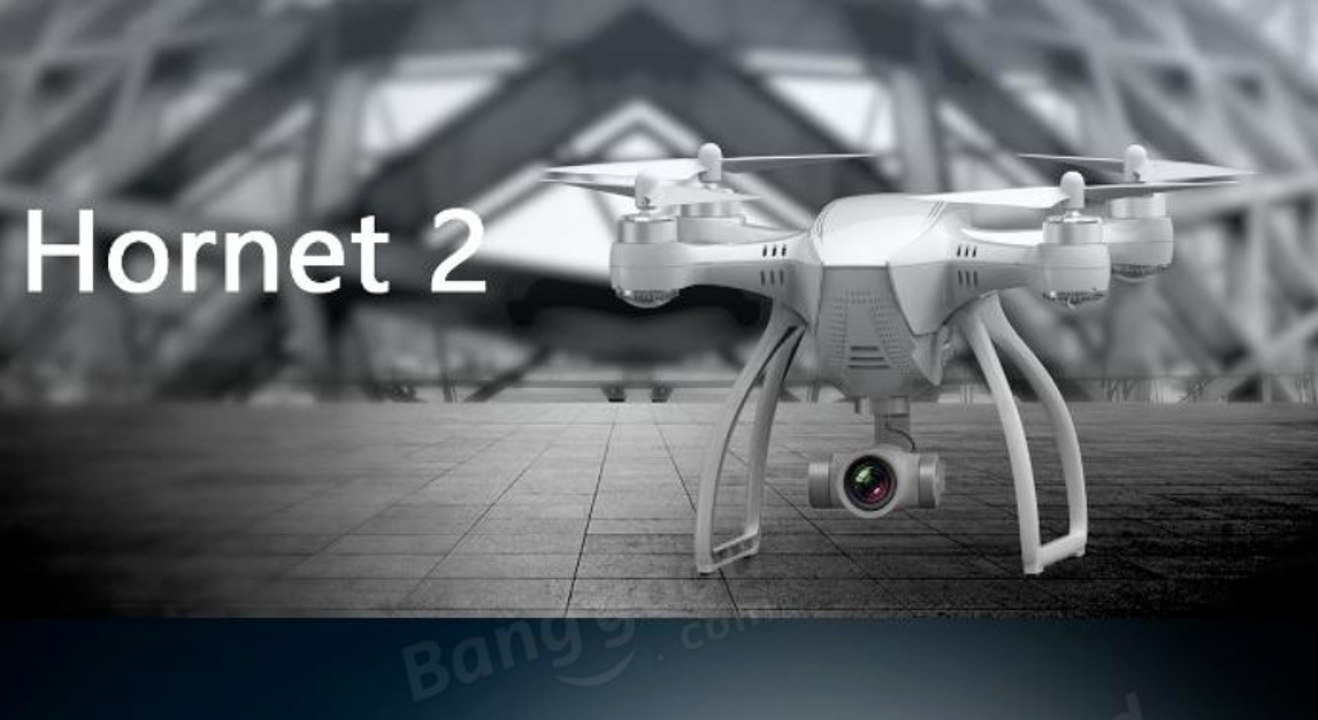 JYU Hornet 2 Racing 5.8G FPV With 4K HD Camera 3-Axis Gimbal RC Quadcopter RTF
