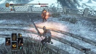 Dark Souls 3 PvP - Lothric Ultra GreatSword - Blessed Infusion
