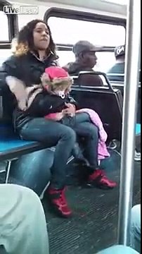 Woman Throws Baby on Bus Fight - Baby Gets Thrown by Woman on Bus Fight