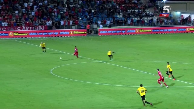 3-1 Firas Mugrabi Goal Israel Premier League - 02.10.2017 Bnei Sakhnin 3-1 Beitar Jerusalem