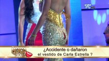 Carla Estrella estaría inconforme por no haber quedado finalista en Reina de Guayaquil