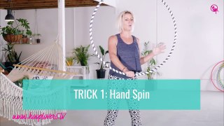 Beginner Hula Hoop Tutorial : 3 Hand Tricks