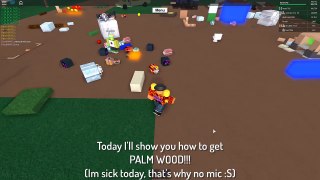 [ROBLOX] Lumber Tycoon 2: How to get Palm Wood (EXTREMELY RARE)