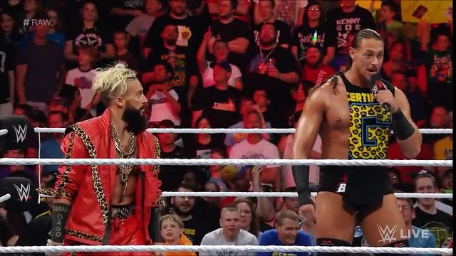 (5-30-2016) - RAW - Enzo Amore & Big Cass Vs. The Dudley Boyz