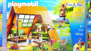 Playmobil Family Fun! Summer Camp, Zipline, Tents, Kayaks, Bikes and More!