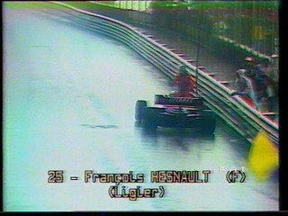 Gran Premio di Monaco 1984: Ritiro di Hesnault