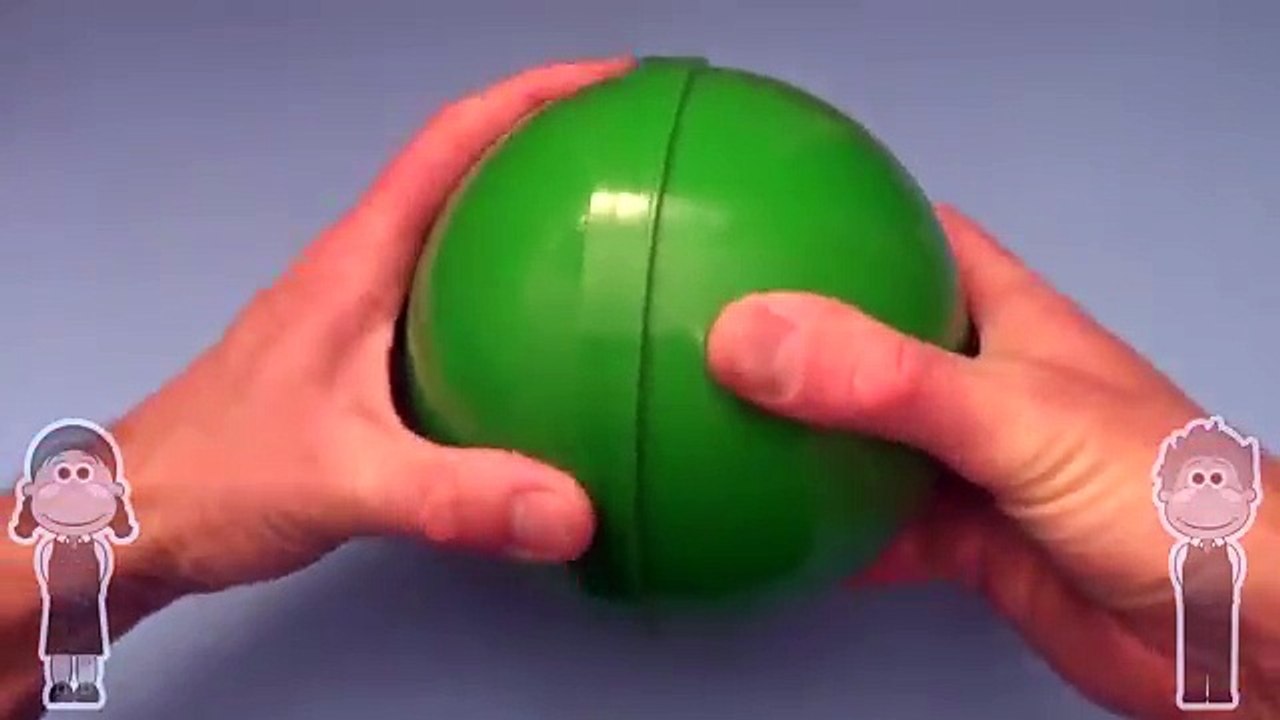 Et gros couleurs des œufs énorme géant Apprendre ouverture orthographe avec Surprise 3 colo surprise