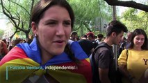 Catalanes vuelven a las calles tras referéndum