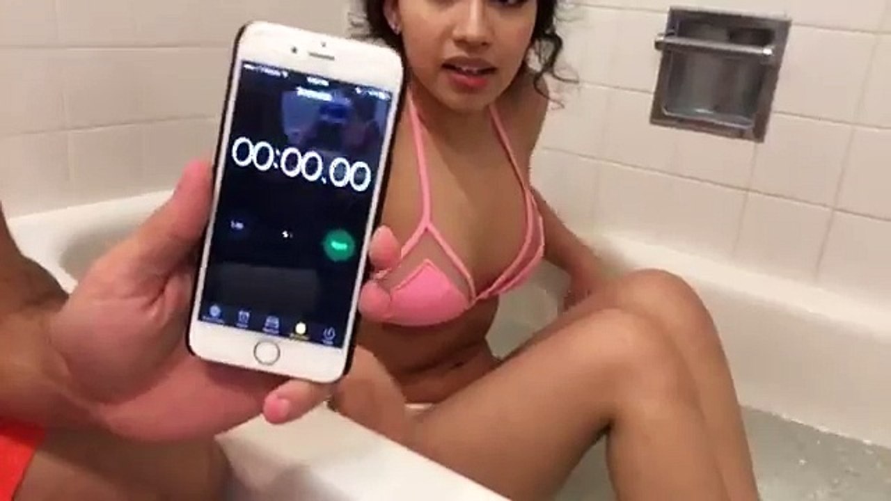 ICE BATH CHALLENGE!!! ❄️